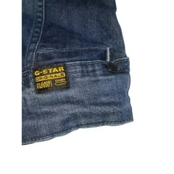 G-Star Raw Jean Womens Trucker Jacket Blue Denim Size XS - Picture 6 of 11